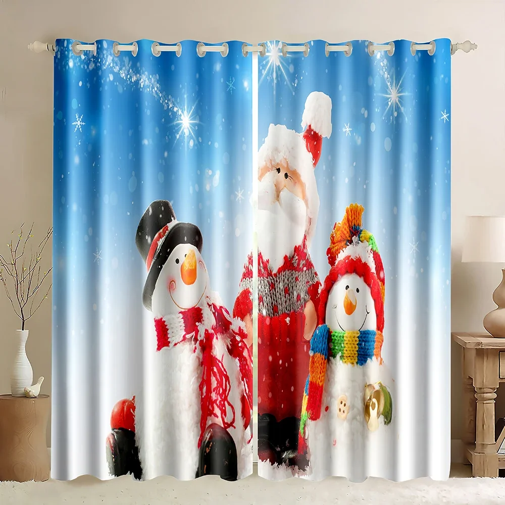 Christmas Snowman Window Curtains 1 Panel,Winter Snowflake Xmas Blackout Curtains Drapes,Rod Pocket Window Treatment Curtains
Christmas Snowman Window Curtains 1 Panel,Winter Snowflake Xmas Blackout Curtains Drapes,Rod Pocket Window Treatment Curtains