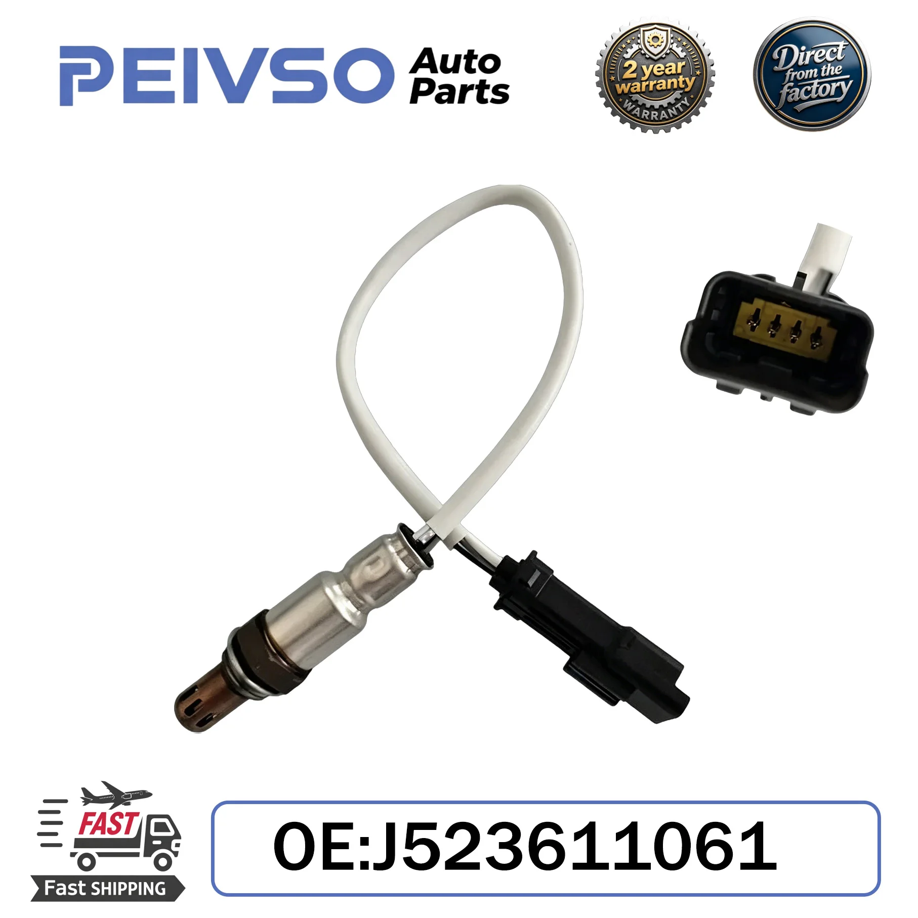 PEIVSO NEW High Quality J523611061 Front and Rear Universal Oxygen Sensor fit for Chery Tiggo 2/3x, Arrizo 5, Tiggo 8 PRO
PEIVSO NEW High Quality J523611061 Front and Rear Universal Oxygen Sensor fit for Chery Tiggo 2/3x, Arrizo 5, Tiggo 8 PRO