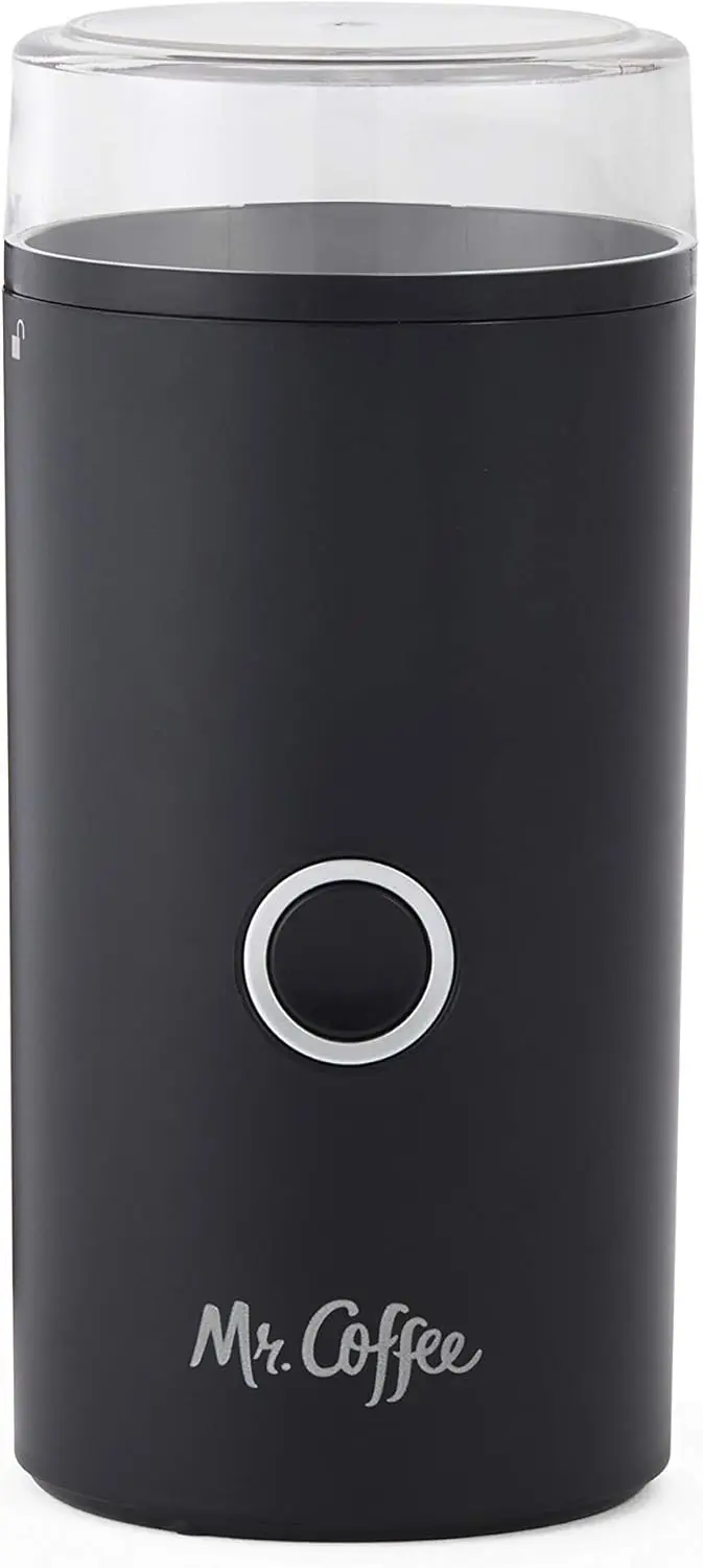 Simple Grind 14-Cup Coffee Grinder in Black - Easy On/Off, Stainless Steel Blades for Fresh Brews
Simple Grind 14-Cup Coffee Grinder in Black - Easy On/Off, Stainless Steel Blades for Fresh Brews