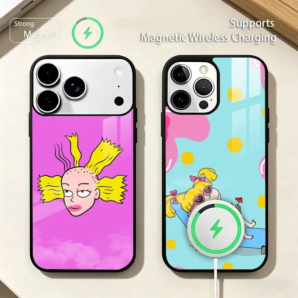 Quirky Rugrats A-Angelica Pickles Phone Case For iPhone17,16,15,14,13,12,11 Plus,Pro Supports Magnetic Wireless Charging
Quirky Rugrats A-Angelica Pickles Phone Case For iPhone17,16,15,14,13,12,11 Plus,Pro Supports Magnetic Wireless Charging