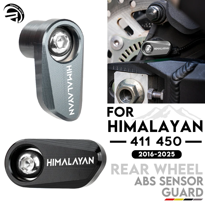 For Royal Enfield Himalayan 411 450 HIMALAYAN 450 2016-2025 Motorcycle Accessories Aluminum Rear Wheel ABS Sensor Protection
For Royal Enfield Himalayan 411 450 HIMALAYAN 450 2016-2025 Motorcycle Accessories Aluminum Rear Wheel ABS Sensor Protection