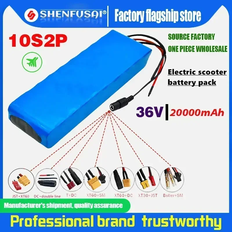 PERG 10S2P 36V 20000mAh 36V Motorized scooter battery Li Motorized scooter 500W Motorized scooter battery 36V outdoor battery
PERG 10S2P 36V 20000mAh 36V Motorized scooter battery Li Motorized scooter 500W Motorized scooter battery 36V outdoor battery