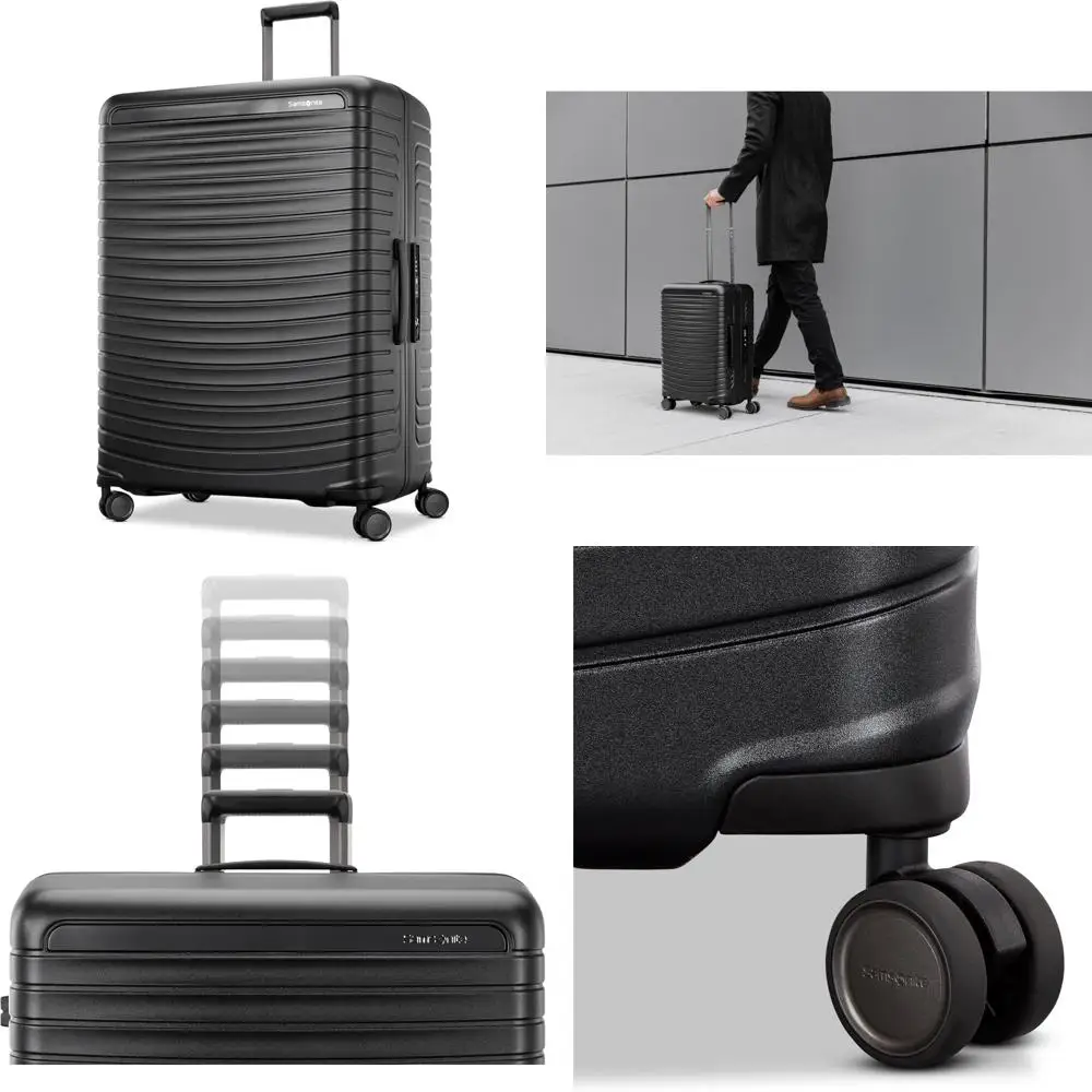 max hardside luggage with spinner wheels, lightweight, framelock, and zipperless design
max hardside luggage with spinner wheels, lightweight, framelock, and zipperless design