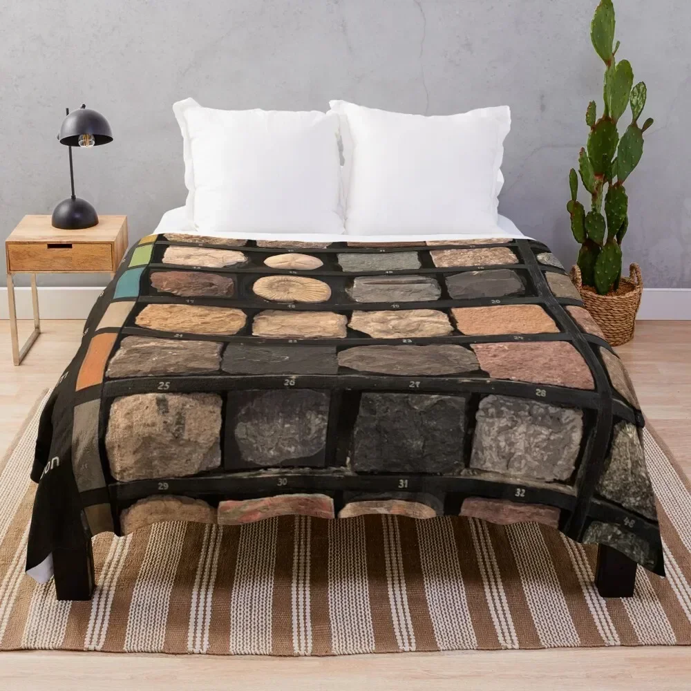 Geological Rock Samples from a School Throw Blanket Durable Warm Blanket for Daily Home Use
Geological Rock Samples from a School Throw Blanket Durable Warm Blanket for Daily Home Use