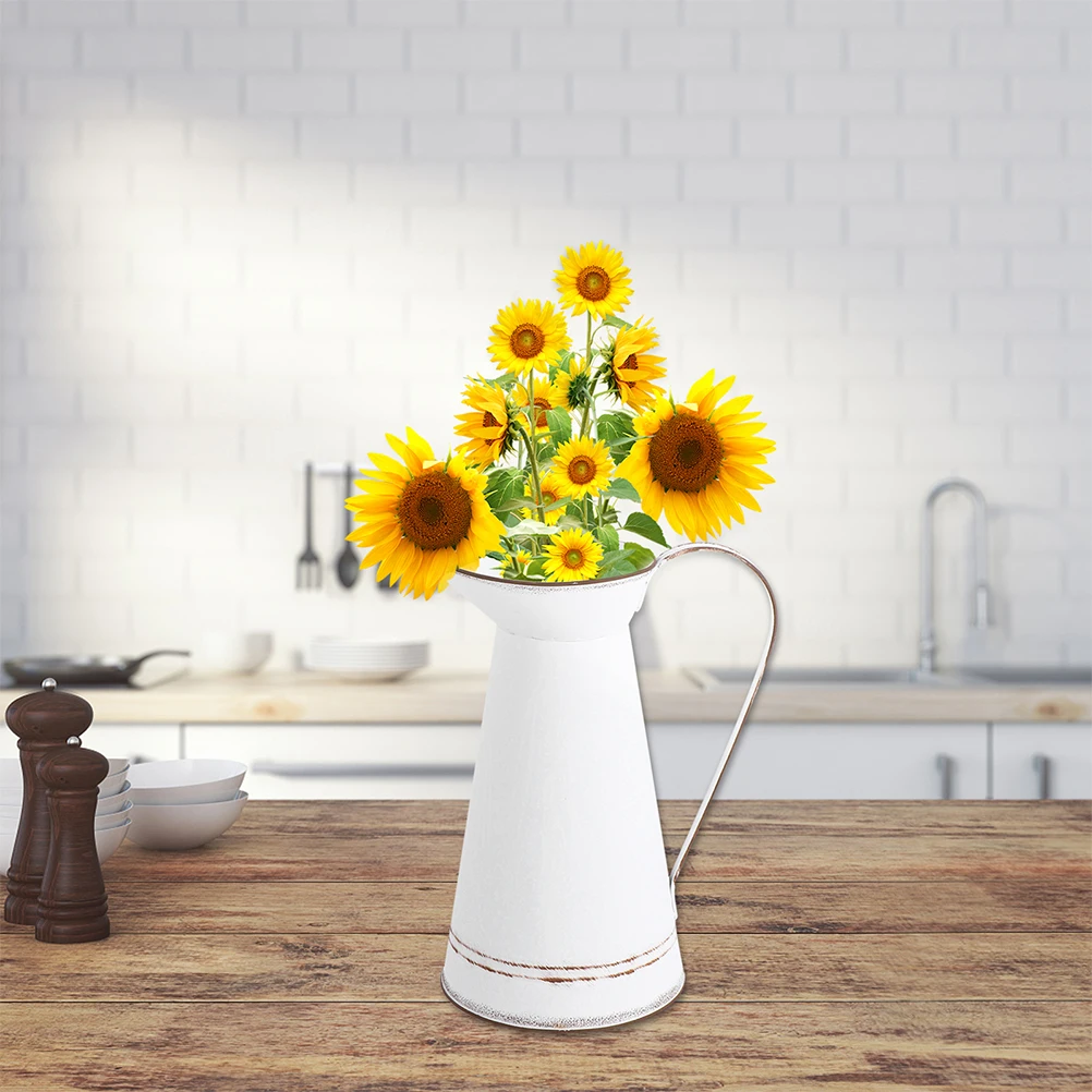 2pcs Metal Succulent Flower Pot Vintage Industrial Style Decorative Vase for Home Wedding Party Rustic Flower Vase for Natural
2pcs Metal Succulent Flower Pot Vintage Industrial Style Decorative Vase for Home Wedding Party Rustic Flower Vase for Natural
