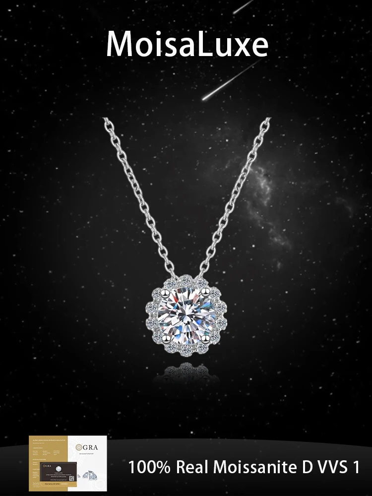 Официальный магазин MoisaLuxe GRA Moissanite Plata, стерлинговое серебро 925, круглая сумка, кулон, ожерелье для женщин, цепочка на ключицу, ювелирные изделия
Официальный магазин MoisaLuxe GRA Moissanite Plata, стерлинговое серебро 925, круглая сумка, кулон, ожерелье для женщин, цепочка на ключицу, ювелирные изделия