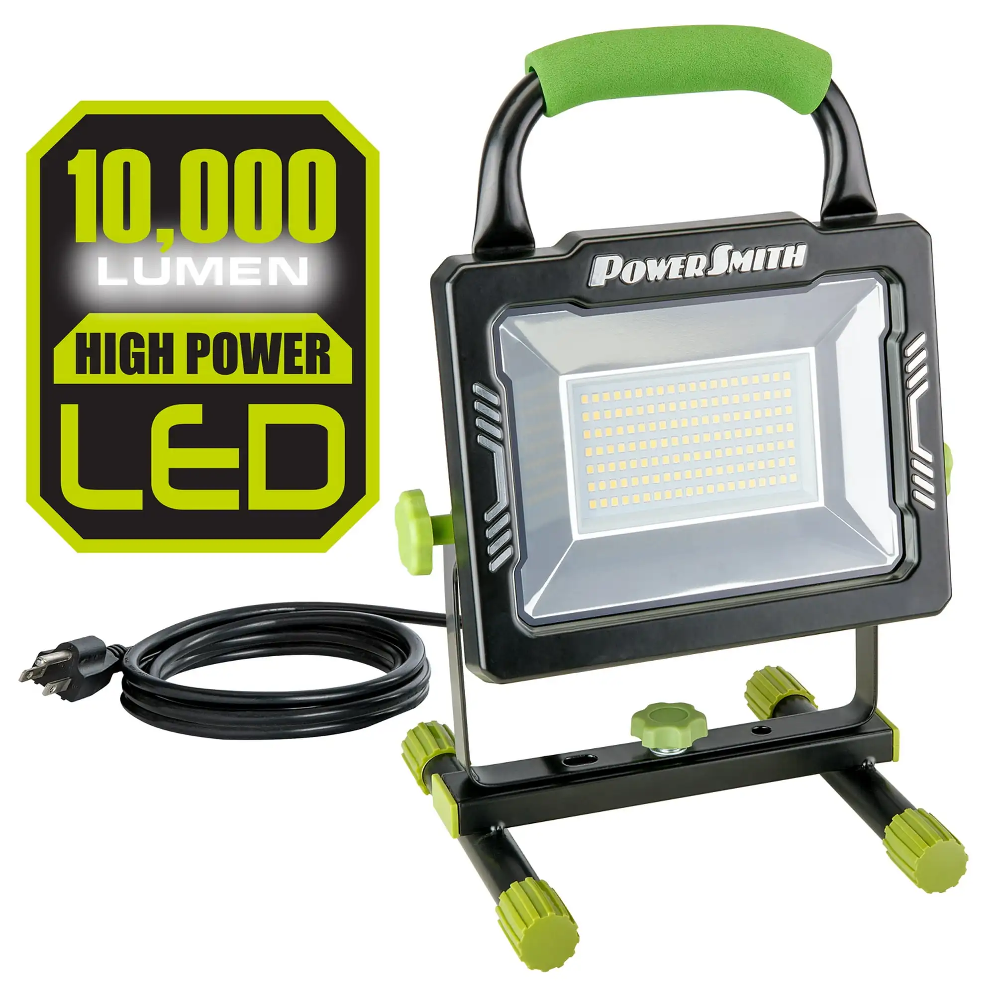 PWLS100H 10000 Portable LED Work Light with Metal Housing and Stand, Impact Resistant Lens
PWLS100H 10000 Portable LED Work Light with Metal Housing and Stand, Impact Resistant Lens