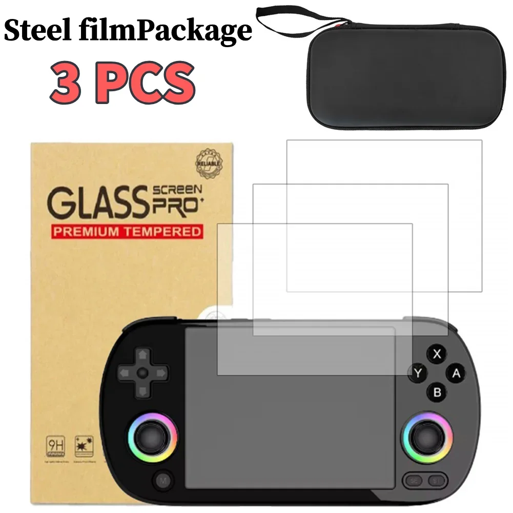 HD Screen Protector Film Anti-Scrach Screen Tempered Film Anti-Fingerprint Tempered Glass Protective Film for Anbernic RG40XX H
HD Screen Protector Film Anti-Scrach Screen Tempered Film Anti-Fingerprint Tempered Glass Protective Film for Anbernic RG40XX H