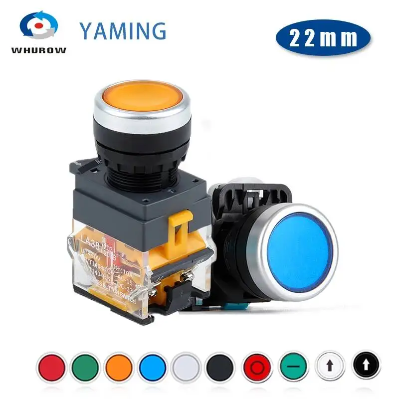 10 шт. кнопочный переключатель LA38-11BN монтажный размер 22 мм 10A 1NO 1NC латунь/серебристый контакт сброса/самоблокирующийся запуск-стоп
10 шт. кнопочный переключатель LA38-11BN монтажный размер 22 мм 10A 1NO 1NC латунь/серебристый контакт сброса/самоблокирующийся запуск-стоп