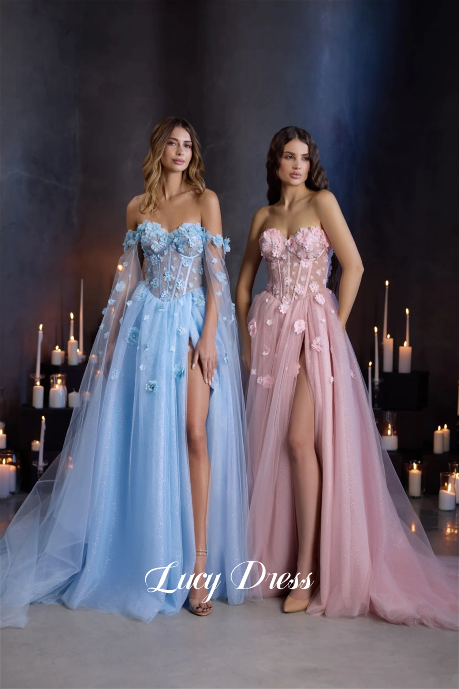 Lucy Customized Evening Dresses for Special Occasions Flower Fabric Luxury Dresses Women 2025 Party Dress Elegant Gowns
Lucy Customized Evening Dresses for Special Occasions Flower Fabric Luxury Dresses Women 2025 Party Dress Elegant Gowns