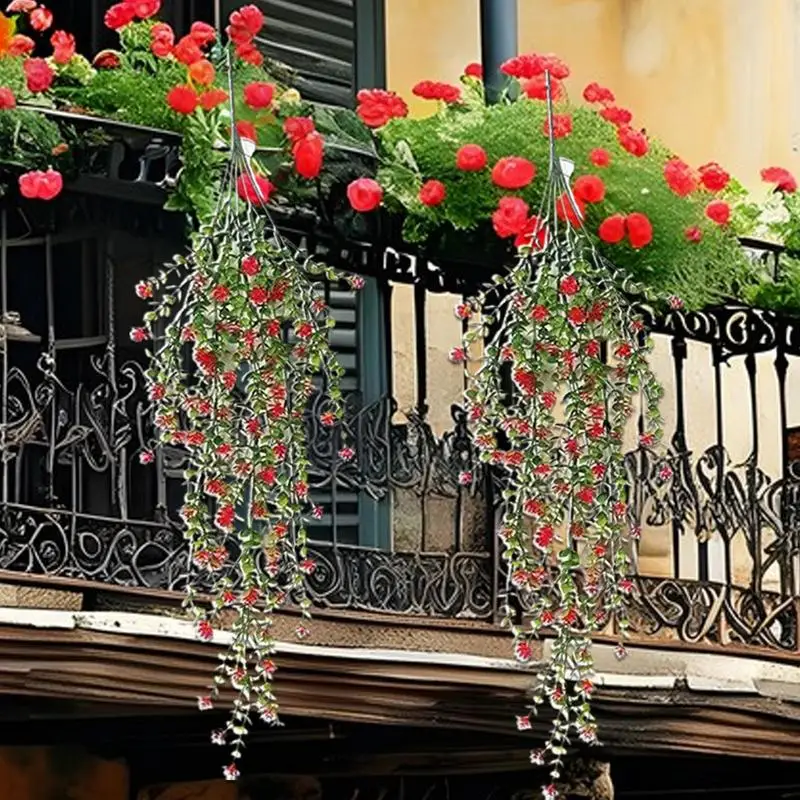 Simulated Flowers Ivy Vines Wall Hanging Wedding Gardening Decoration Artificial Realistic Rattan UV Resistant Flower Decor
Simulated Flowers Ivy Vines Wall Hanging Wedding Gardening Decoration Artificial Realistic Rattan UV Resistant Flower Decor