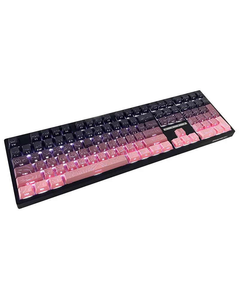 Original Profile Contour Side Printed Keycap Complete Set Universal Mechanical Keyboard Replacement Caps
