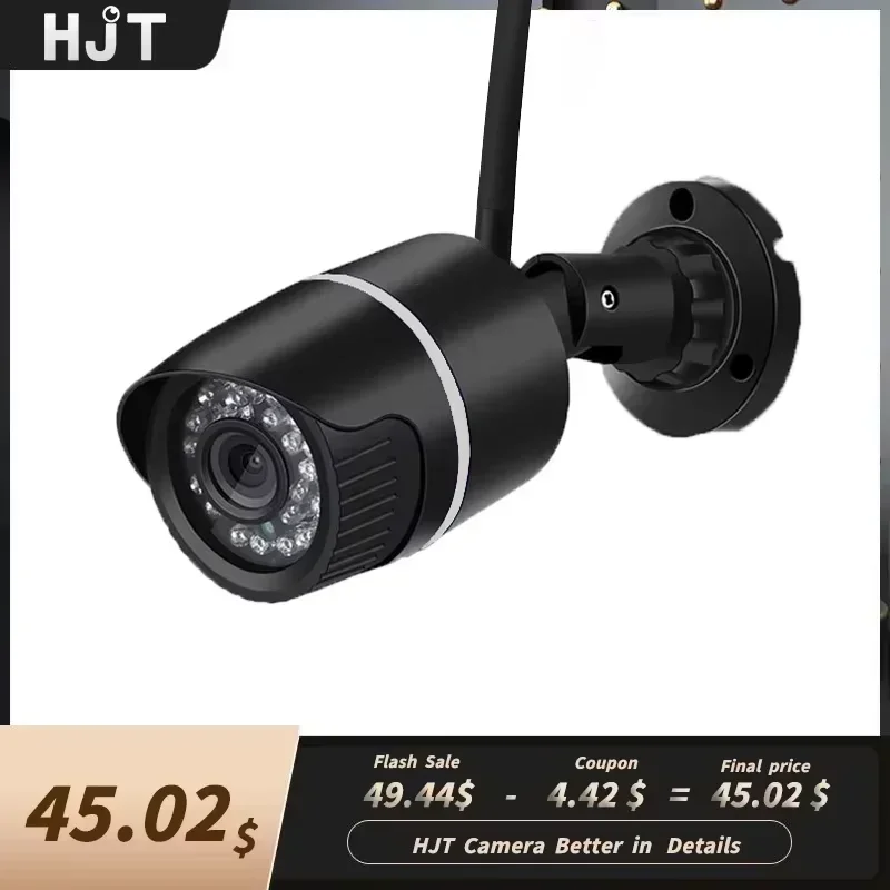 HJT Wifi Camera 5MP 940nm Audio Wireless Outdoor Waterproof HD IP Camera Security Video Surveillance ONVIF Camhi Camera
HJT Wifi Camera 5MP 940nm Audio Wireless Outdoor Waterproof HD IP Camera Security Video Surveillance ONVIF Camhi Camera
