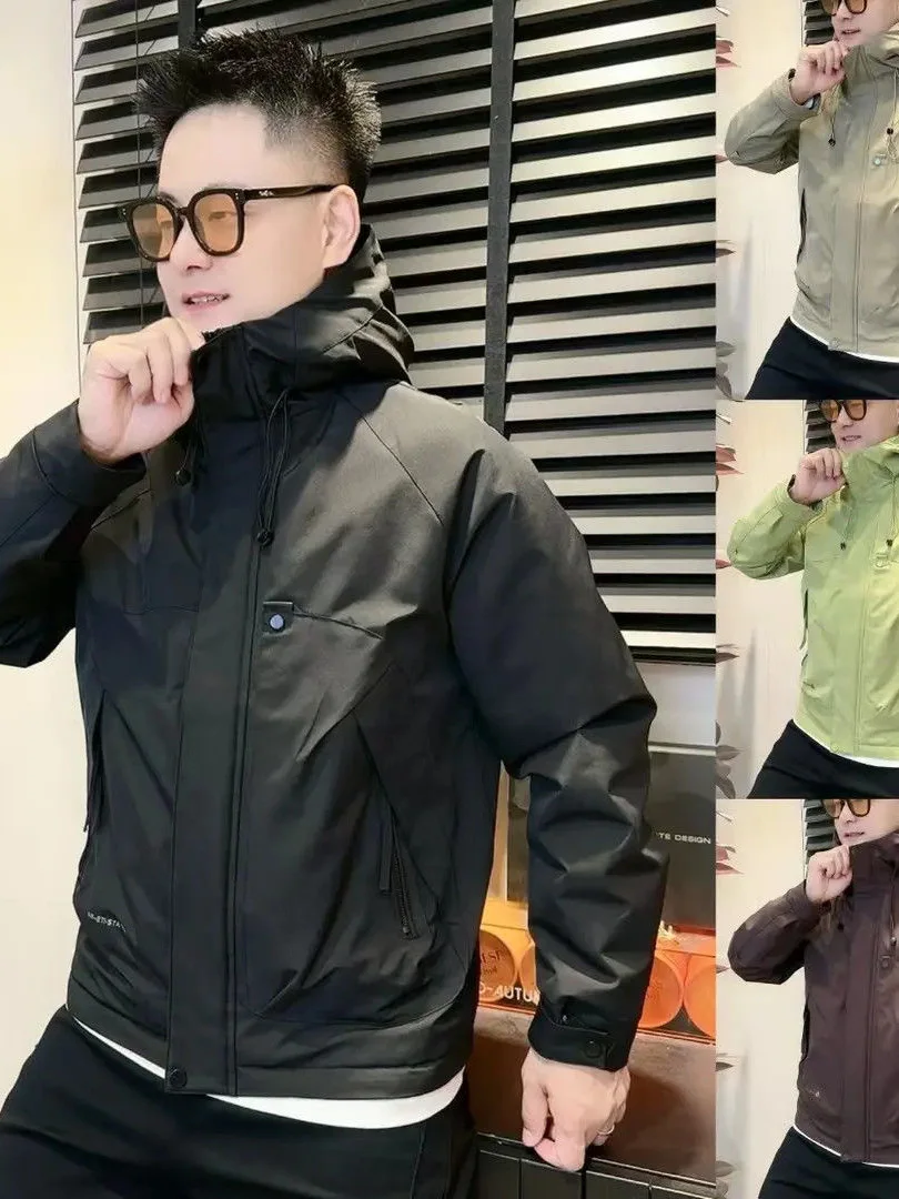 Men's Outdoor Windproof Thiened Cotton Jaet Autumn Winter New Sle Faionable Urban Casual Long Sve Zipper Hooded Coat
Men's Outdoor Windproof Thiened Cotton Jaet Autumn Winter New Sle Faionable Urban Casual Long Sve Zipper Hooded Coat