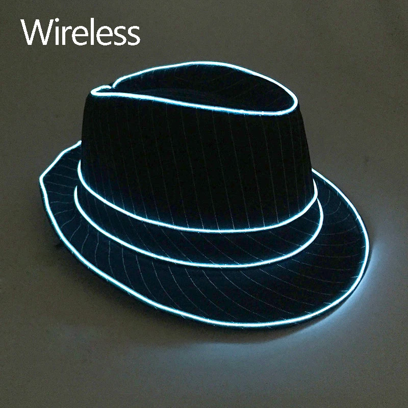 Беспроводная светодиодная шляпа Fedora Grand Event NightClub Костюмы бакалавра Светящиеся принадлежности для мужчин Джазовая кепка Светящаяся шляпа для джентльменов Цилиндр
Беспроводная светодиодная шляпа Fedora Grand Event NightClub Костюмы бакалавра Светящиеся принадлежности для мужчин Джазовая кепка Светящаяся шляпа для джентльменов Цилиндр
