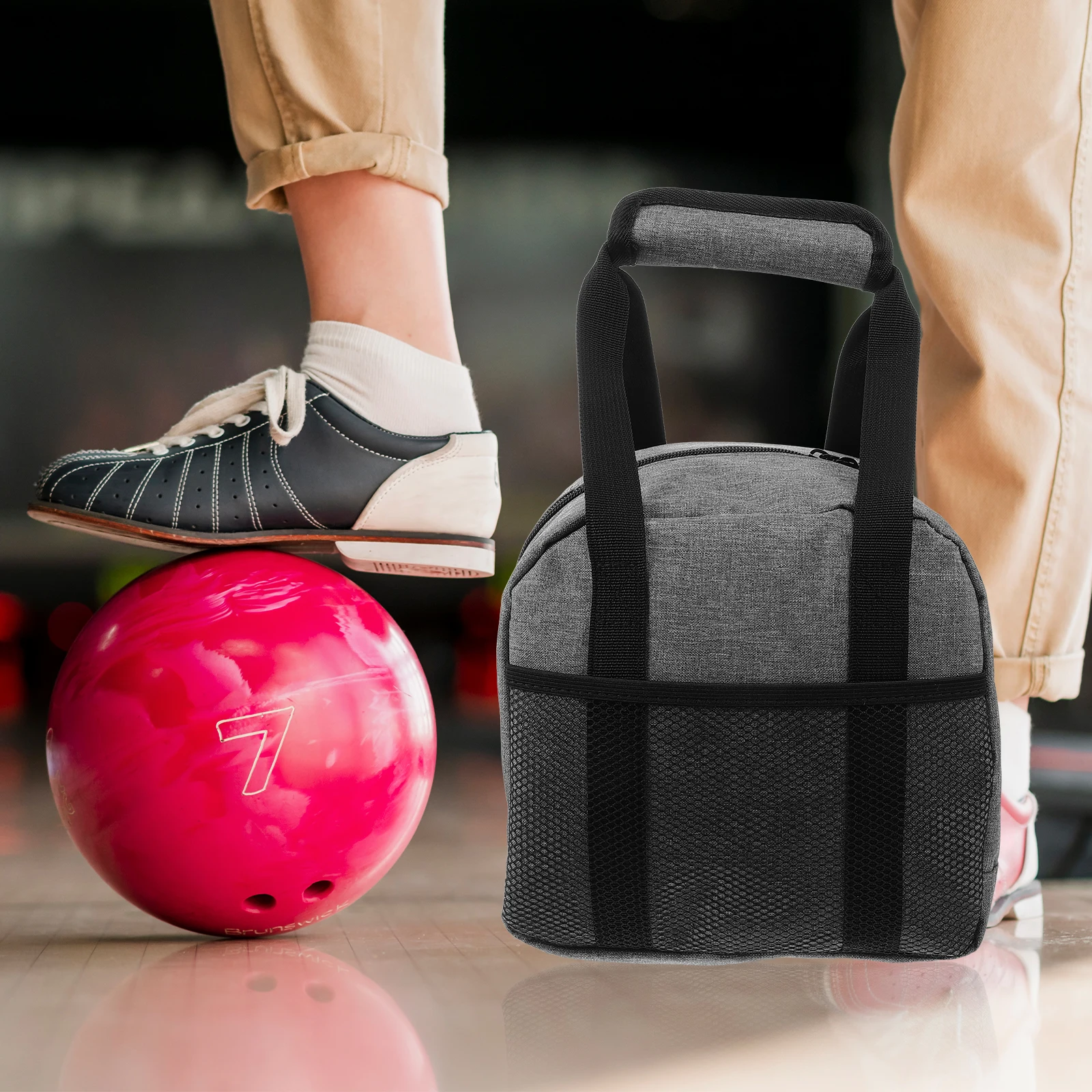 1pcs Bowling Oxford Cloth Single Bag Single Bowling Bag Portable Storage Gyms Stadiums Golf Practical
1pcs Bowling Oxford Cloth Single Bag Single Bowling Bag Portable Storage Gyms Stadiums Golf Practical