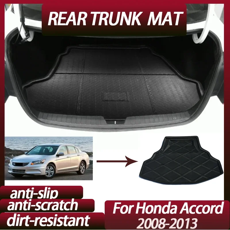 Задний коврик в багажник автомобиля для Honda Accord 2008-2013, поднос для багажа, детали, водонепроницаемый противоскользящий поднос, напольная накладка, автоаксессуары
Задний коврик в багажник автомобиля для Honda Accord 2008-2013, поднос для багажа, детали, водонепроницаемый противоскользящий поднос, напольная накладка, автоаксессуары