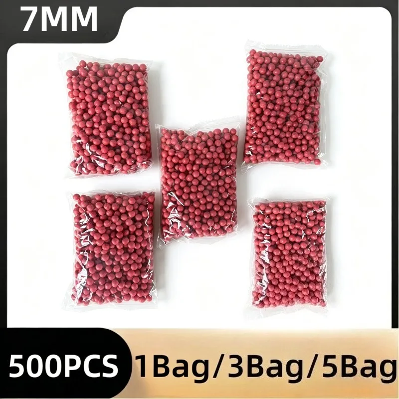 Outdoor Game Refill Soft Pinball, 500Pcs 7mm Soft Elastic Round Balls Safe Non-toxic Solid Beads For Toy Gun Accessories Parts
Outdoor Game Refill Soft Pinball, 500Pcs 7mm Soft Elastic Round Balls Safe Non-toxic Solid Beads For Toy Gun Accessories Parts