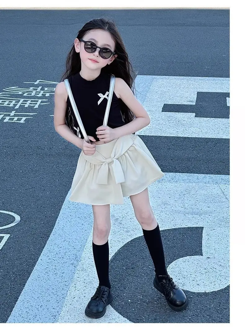 Girls Set 2026 Summer New Baby Short Sleeve Top Elastic Waist Pleated Skirt Two Piece Set Children Clothing
Girls Set 2026 Summer New Baby Short Sleeve Top Elastic Waist Pleated Skirt Two Piece Set Children Clothing
