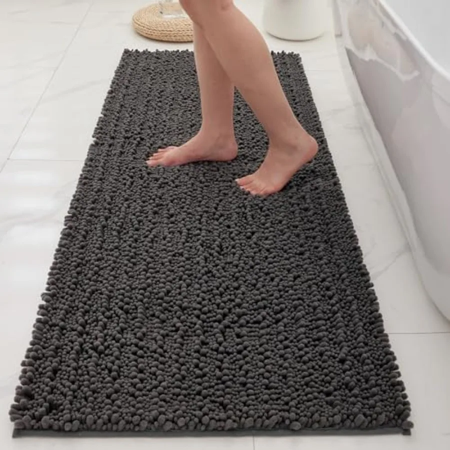 Bathroom Rugs Non Slip Washable 70x24 Extra Thick Soft Chenille Absorbent Bath Mat High Density Barrier Non Slip Backing Quick
Bathroom Rugs Non Slip Washable 70x24 Extra Thick Soft Chenille Absorbent Bath Mat High Density Barrier Non Slip Backing Quick
