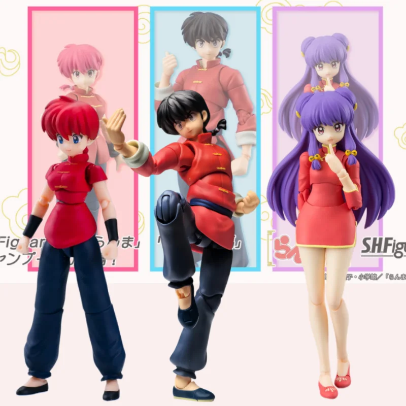 Genuine S.H.Figuarts Saotome Ranma Shampoo Action Figures Handmade Collection Desktop Ornament Model Toy Anime Doll Mobile Gift
Genuine S.H.Figuarts Saotome Ranma Shampoo Action Figures Handmade Collection Desktop Ornament Model Toy Anime Doll Mobile Gift