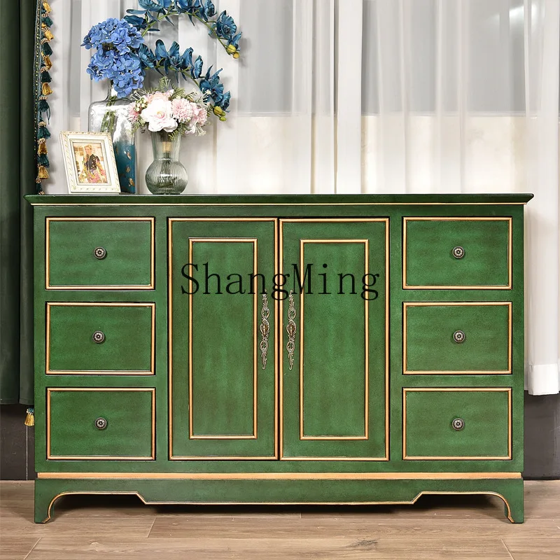 SM entrance cabinet Solid wood entry door Old foyer entrance partition Large capacity storage Gold painting shoe cabinet
SM entrance cabinet Solid wood entry door Old foyer entrance partition Large capacity storage Gold painting shoe cabinet