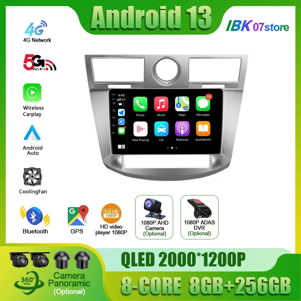 For Chrysler Sebring 3 JS 2006 - 2010 Android 13 Car Radio Stereo Multimedia Video Player Navigation GPS Carplay WIFI 4G 5G BT
For Chrysler Sebring 3 JS 2006 - 2010 Android 13 Car Radio Stereo Multimedia Video Player Navigation GPS Carplay WIFI 4G 5G BT