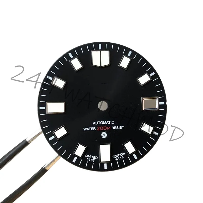 2025 New Style 6105 dial fit NH35 Movement with 3.0 and 3.8 foot super C3 lume and quality
2025 New Style 6105 dial fit NH35 Movement with 3.0 and 3.8 foot super C3 lume and quality