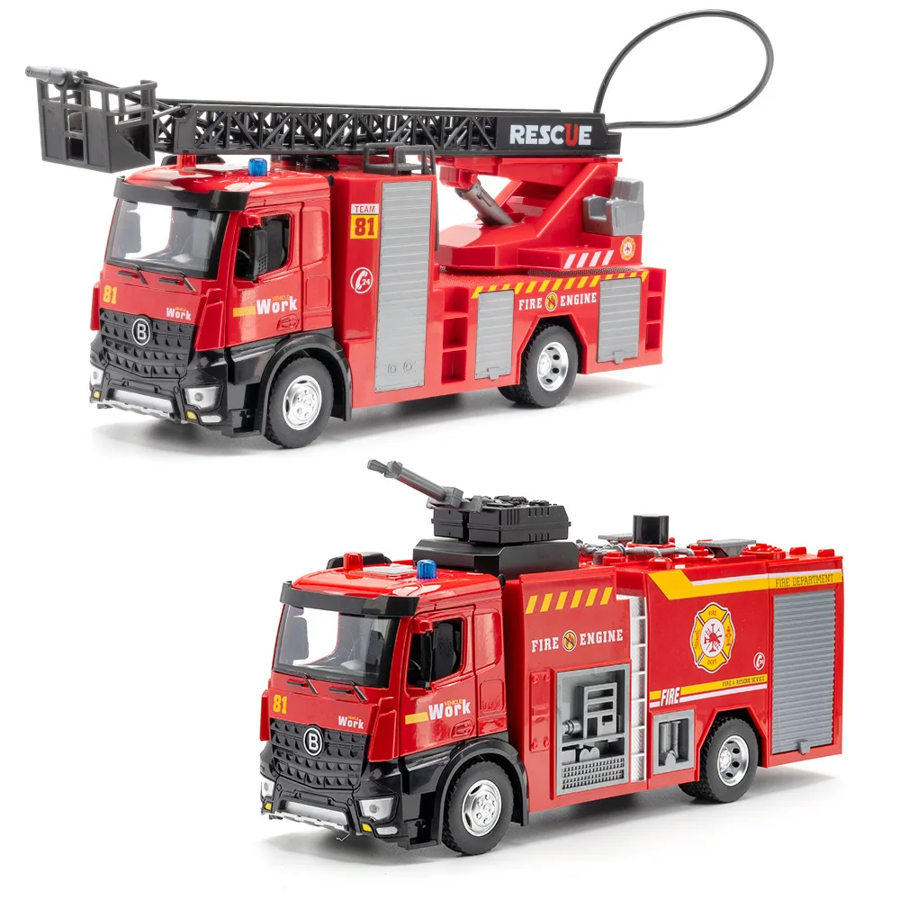 1:18 Cloud Ladder Trucks Sprinkler Alloy Diecast Toy Car Models 4 Doors Opened Engineering Vehicles Fire Truck Gifts
1:18 Cloud Ladder Trucks Sprinkler Alloy Diecast Toy Car Models 4 Doors Opened Engineering Vehicles Fire Truck Gifts