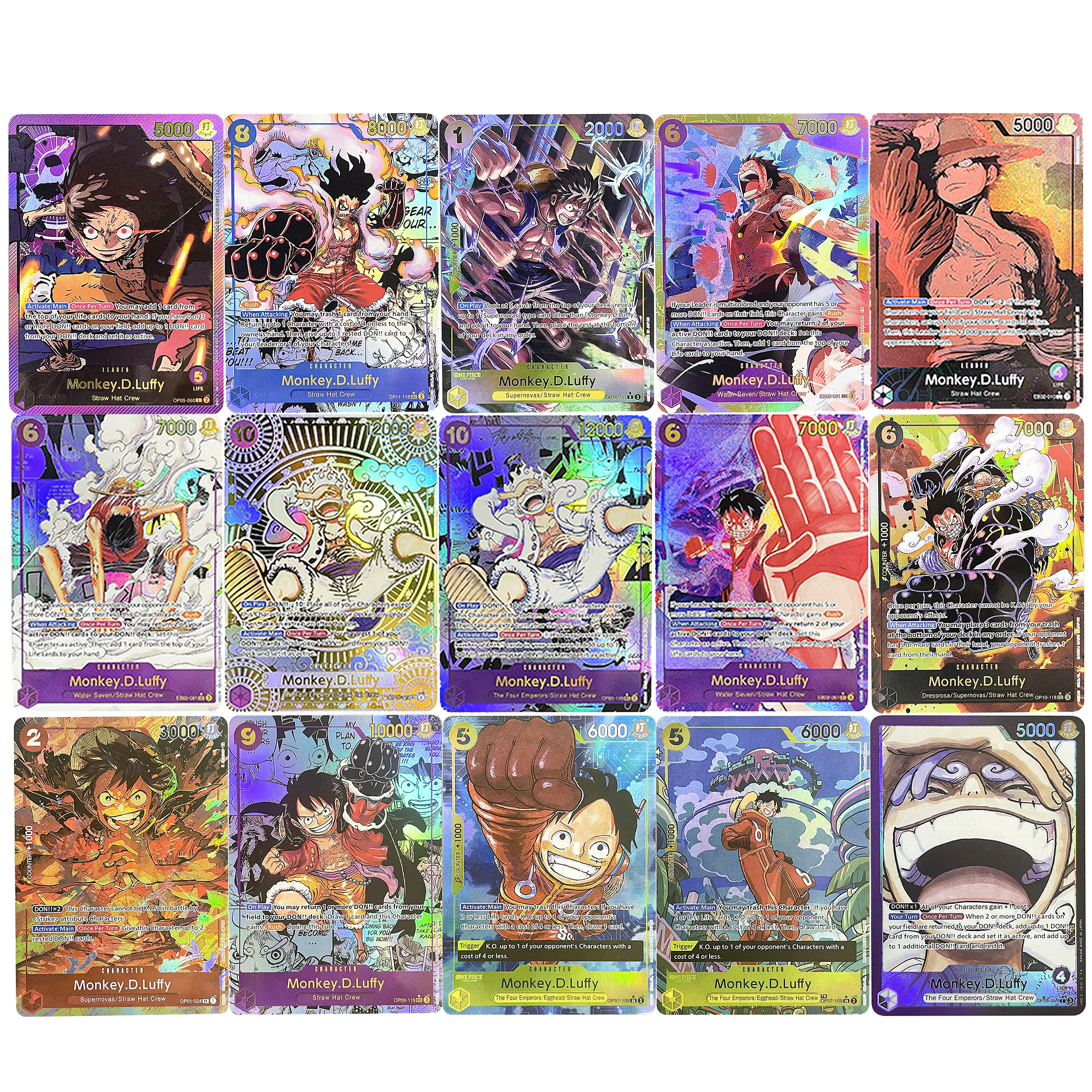 ONE PIECE Card OPCG LUFFY Set OP10-118 Monkey-D-Luffy SEC Alt Art TCG English Edition - Royal Blood Collection Proxy Card
ONE PIECE Card OPCG LUFFY Set OP10-118 Monkey-D-Luffy SEC Alt Art TCG English Edition - Royal Blood Collection Proxy Card