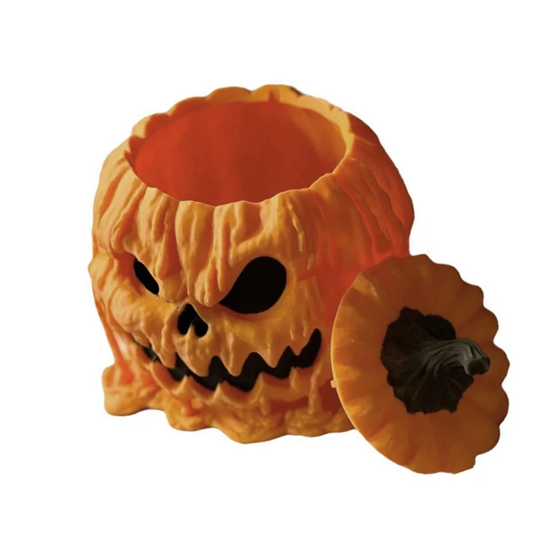 Enjoy New Resin Halloween Pumpkin Candy Bowl With Lid, Pumpkin Candy Bowl, Halloween Resin Pumpkin Decoration Or Candy Box
Enjoy New Resin Halloween Pumpkin Candy Bowl With Lid, Pumpkin Candy Bowl, Halloween Resin Pumpkin Decoration Or Candy Box