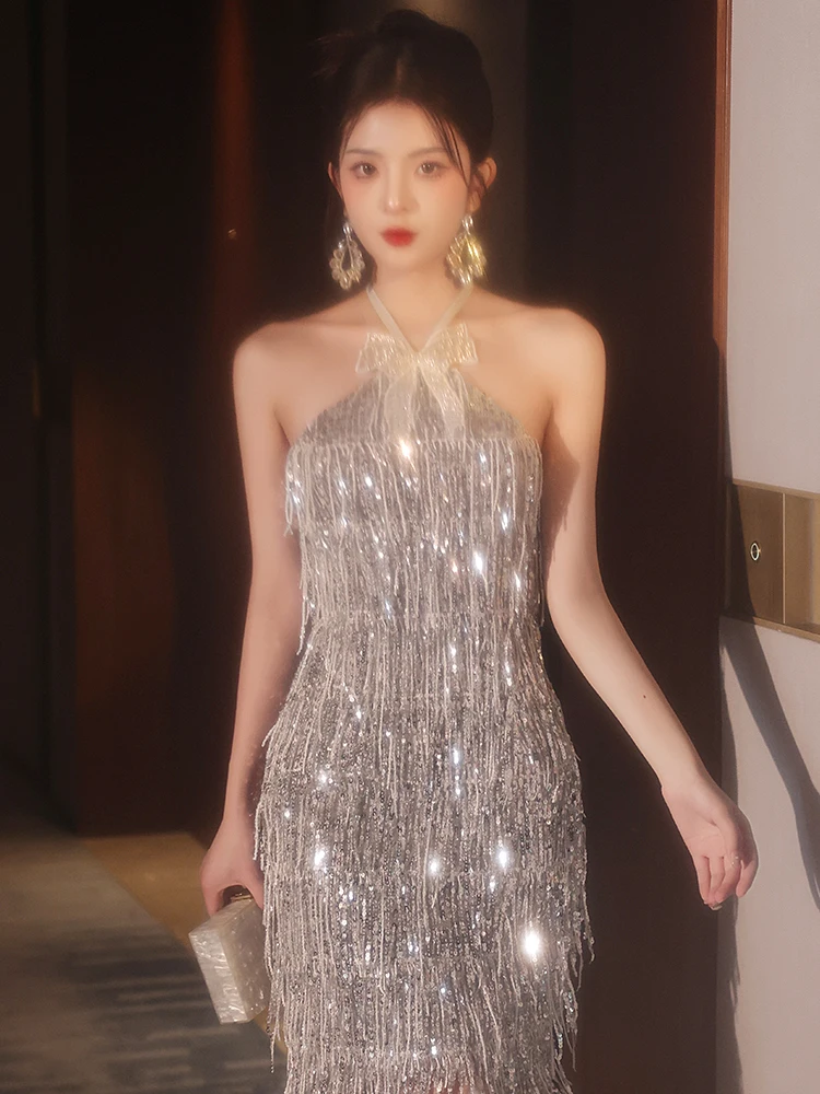 Sexy Sequin Evening Dr Women's Wedding Dr Korean Sle mid Waist ort Skirt Ball Gown for Par Performance Wedding
Sexy Sequin Evening Dr Women's Wedding Dr Korean Sle mid Waist ort Skirt Ball Gown for Par Performance Wedding