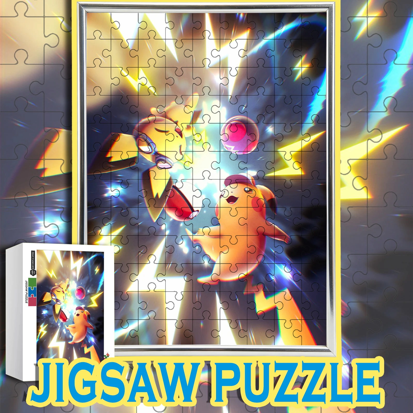 Japanese Anime High Voltage Pikachu & Raichu Scene Jigsaw Puzzle Multi Sizes
Japanese Anime High Voltage Pikachu & Raichu Scene Jigsaw Puzzle Multi Sizes