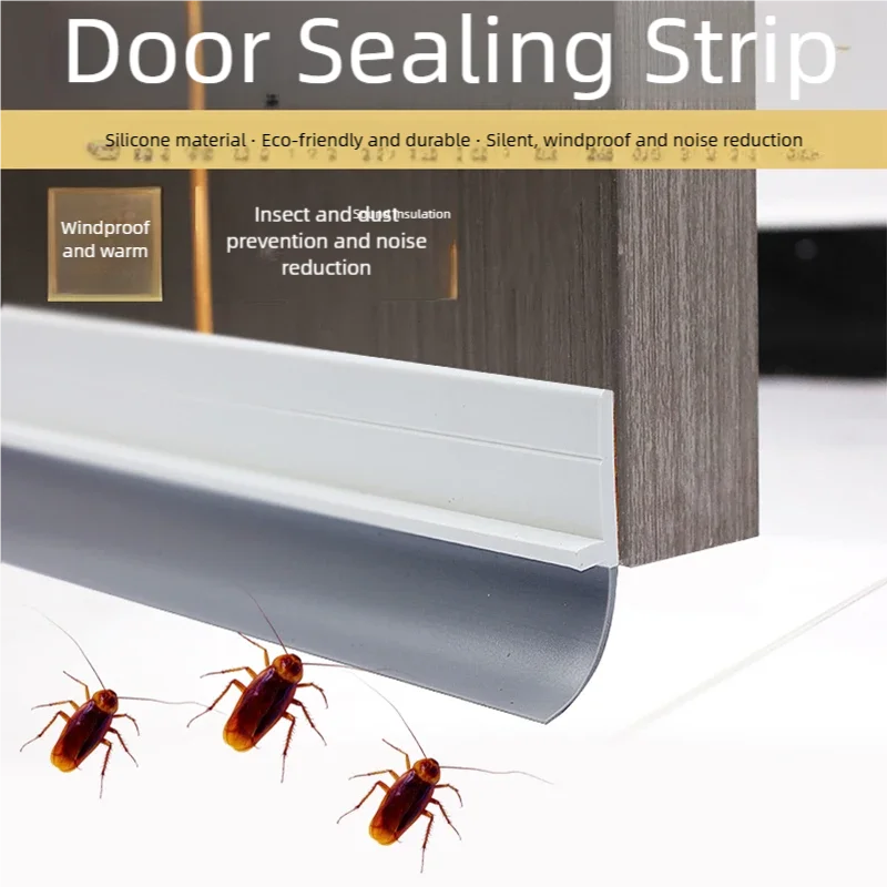 90CM PVC Door Bottom Seal Strip Under Door Weatherstrip Sealing Strips Draft Stopper Door Seal Anti-Cold Gap Blocker Windproof
90CM PVC Door Bottom Seal Strip Under Door Weatherstrip Sealing Strips Draft Stopper Door Seal Anti-Cold Gap Blocker Windproof