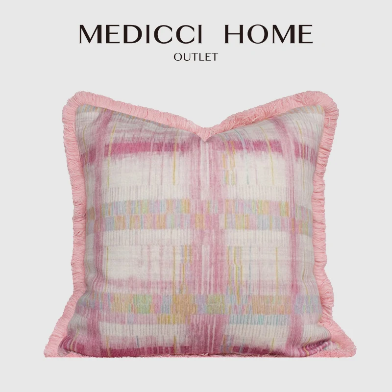 Medicci Home Uniquely-Designed Vibrant Pink Geometric Cushion Cover Lovingly Handcrafted Throw Pillowcase For Sofa Couch Bedroom
Medicci Home Uniquely-Designed Vibrant Pink Geometric Cushion Cover Lovingly Handcrafted Throw Pillowcase For Sofa Couch Bedroom