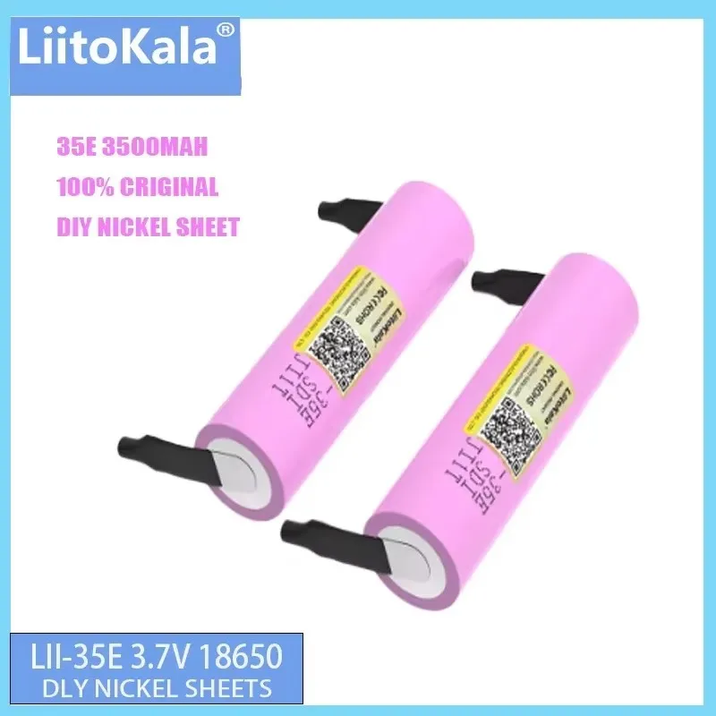 Новый оригинальный LiitoKala INR18650 35E 3,7 В 3500 мАч 20 А разряд INR18650 35E 18650 литий-ионный аккумулятор 3,7 В перезаряжаемый аккумулятор
Новый оригинальный LiitoKala INR18650 35E 3,7 В 3500 мАч 20 А разряд INR18650 35E 18650 литий-ионный аккумулятор 3,7 В перезаряжаемый аккумулятор