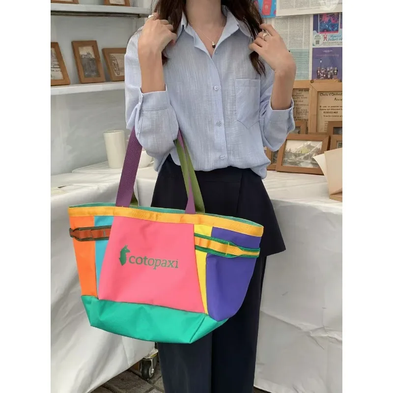 2026 New Color-Block Handbag 30L Large Capacity Outdoor Fashion Travel Bag Multifunctional Shoulder Bag
2026 New Color-Block Handbag 30L Large Capacity Outdoor Fashion Travel Bag Multifunctional Shoulder Bag