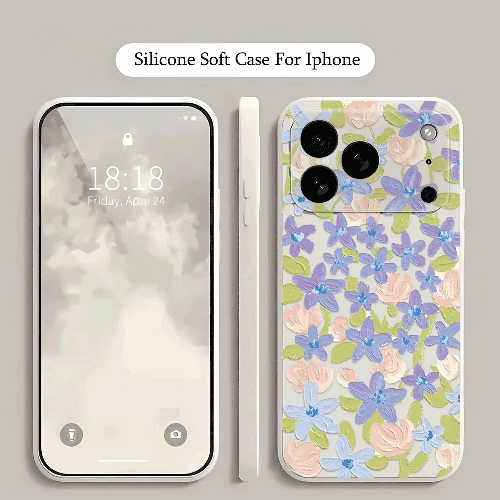 Flower Phone Case for iPhone17Pro Max/17Pro/17/16/15/14/13/12/11/Pro/Plus Fashion Friend Gift Aesthetic Phone Case
Flower Phone Case for iPhone17Pro Max/17Pro/17/16/15/14/13/12/11/Pro/Plus Fashion Friend Gift Aesthetic Phone Case