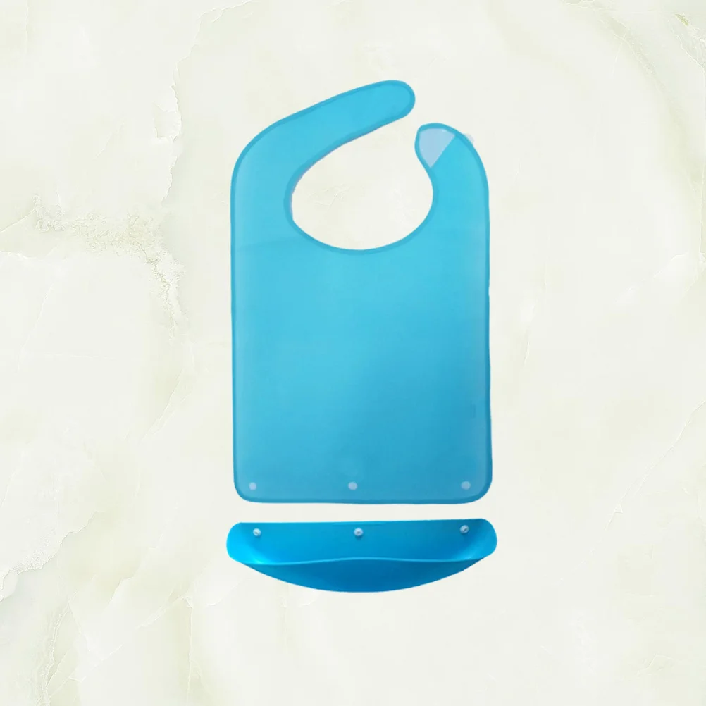 Waterproof Adult Bib Blue Medium Size Leak-Proof Eating Apron for Seniors with Tray Stain Resistant Feeding Accessory
Waterproof Adult Bib Blue Medium Size Leak-Proof Eating Apron for Seniors with Tray Stain Resistant Feeding Accessory