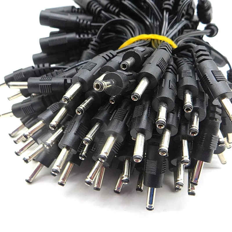 100pcs 3.5*1.35mm 3.5x1.35mm Male Plug to 5.5*2.1mm 5.5x2.1mm Female DC Cable Power Adapter Conversion Plug Cord Extension Cable
100pcs 3.5*1.35mm 3.5x1.35mm Male Plug to 5.5*2.1mm 5.5x2.1mm Female DC Cable Power Adapter Conversion Plug Cord Extension Cable