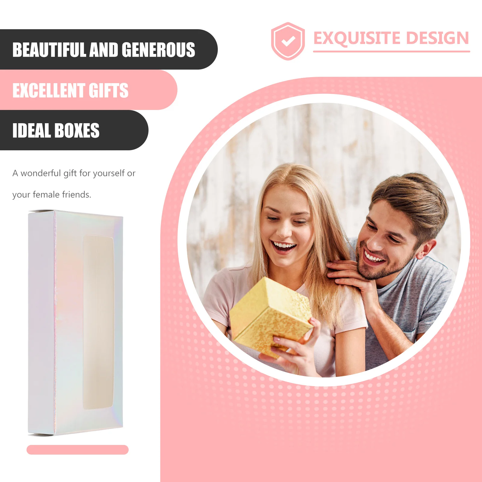 25Pcs Empty Eyelash Organizing Box Sturdy False Eyelashes Container for Bag Travel Makeup Eyelash Storage Cases
25Pcs Empty Eyelash Organizing Box Sturdy False Eyelashes Container for Bag Travel Makeup Eyelash Storage Cases