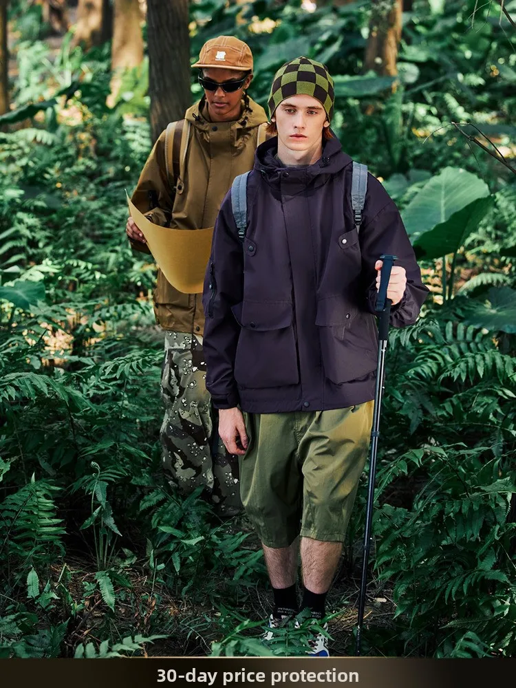 NTED Autumn Winter New American Retro Multi-Pocket Jacket Three-Proof Outdoor Loose Hooded Men's Coat Polyester Fiber Long Sl...
NTED Autumn Winter New American Retro Multi-Pocket Jacket Three-Proof Outdoor Loose Hooded Men's Coat Polyester Fiber Long Sl...