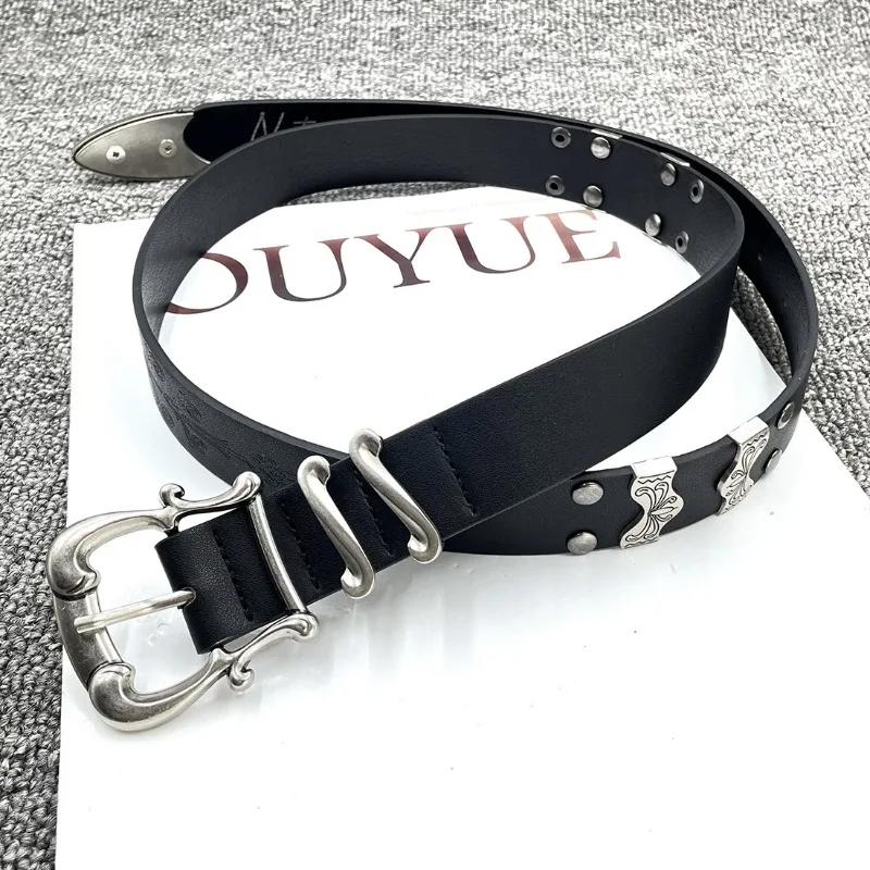 Gothic Y2K Belt for Men Cool Black Punk Waistband Gothic Accessories Chic PU Jeans Belt Plus Size Decoration Halloween Gift
Gothic Y2K Belt for Men Cool Black Punk Waistband Gothic Accessories Chic PU Jeans Belt Plus Size Decoration Halloween Gift