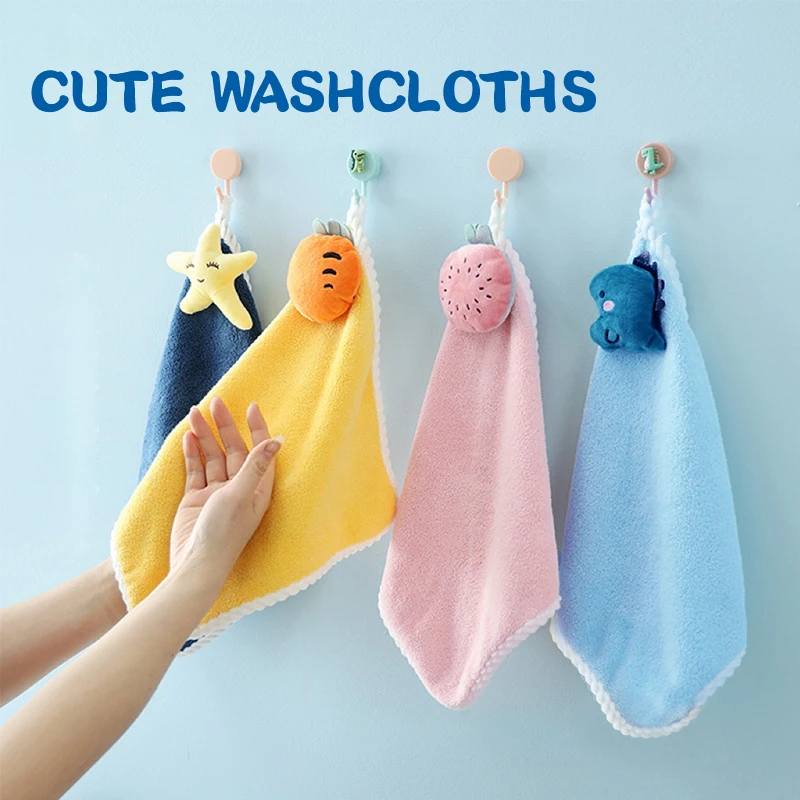 1-pack cute doll hand towel with hanging rope, ultra-fine fiber, quick water absorption, soft and skin friendly for home use
1-pack cute doll hand towel with hanging rope, ultra-fine fiber, quick water absorption, soft and skin friendly for home use