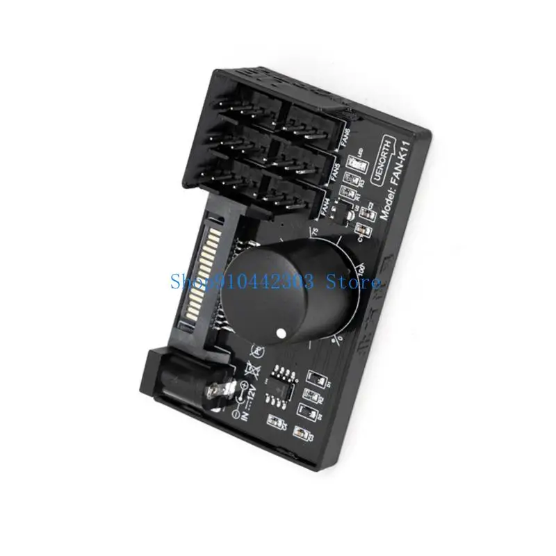 652F PWM Fan Speed Controller Power 4Pin Fan Governor NAS Server Fan Speed
652F PWM Fan Speed Controller Power 4Pin Fan Governor NAS Server Fan Speed