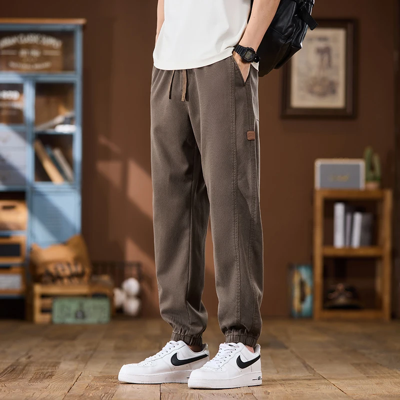 Solid Color Pants Casual Men's Summer Trendy Slim Pants Drawstring Harajuku Men Pants Men's Clothing Jogger Streetwear Men Cargo
Solid Color Pants Casual Men's Summer Trendy Slim Pants Drawstring Harajuku Men Pants Men's Clothing Jogger Streetwear Men Cargo