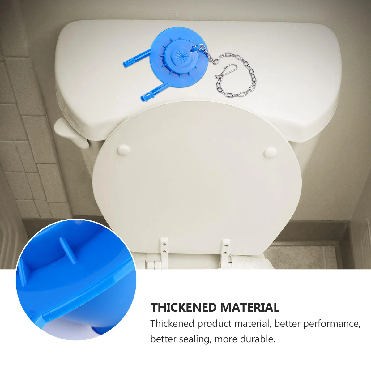 Toilet Flapper Durable Replacement For Leaky Toilets Easy Install Bathroom Upgrade Valve Repair Kit Accessory
Toilet Flapper Durable Replacement For Leaky Toilets Easy Install Bathroom Upgrade Valve Repair Kit Accessory