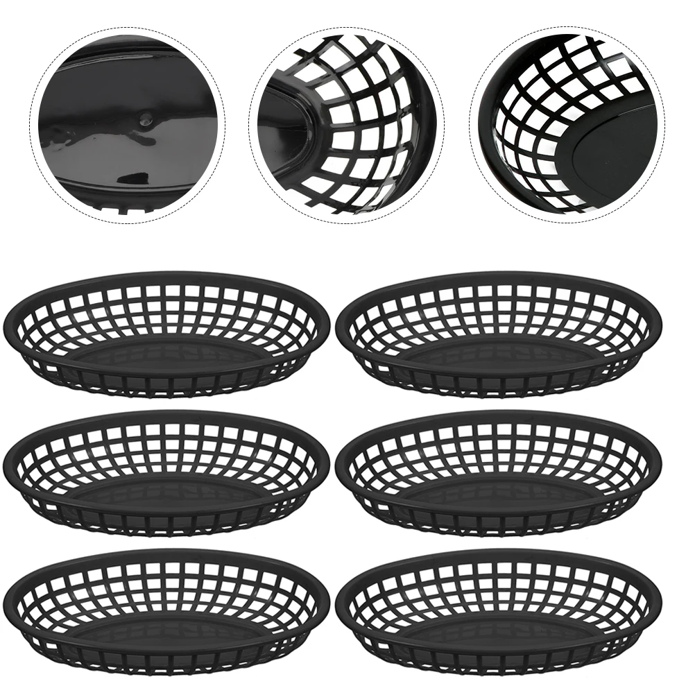 10pcs Snack Basket Storage Container Food Baskets Trays Party Plastic Sundries Catering Fruit Holder Reusable
10pcs Snack Basket Storage Container Food Baskets Trays Party Plastic Sundries Catering Fruit Holder Reusable