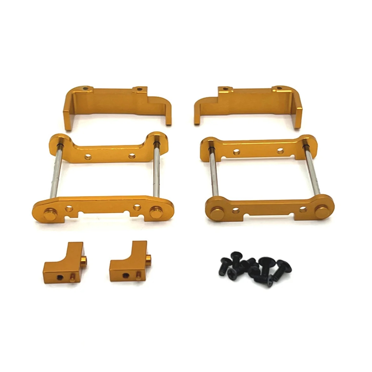 The New Battery Fixing Seat Servo Fixing Seat Swing Arm Fixing Parts for 1/14 144016 144018 C8803 Rallo RC Car Gold 
The New Battery Fixing Seat Servo Fixing Seat Swing Arm Fixing Parts for 1/14 144016 144018 C8803 Rallo RC Car Gold