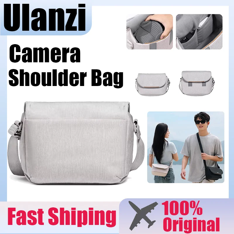 Ulanzi F02 Camera Shoulder Bag Sling Portable Travel Bag Waterproof Photography Storage Bag with Detachable Divider For Travel
Ulanzi F02 Camera Shoulder Bag Sling Portable Travel Bag Waterproof Photography Storage Bag with Detachable Divider For Travel